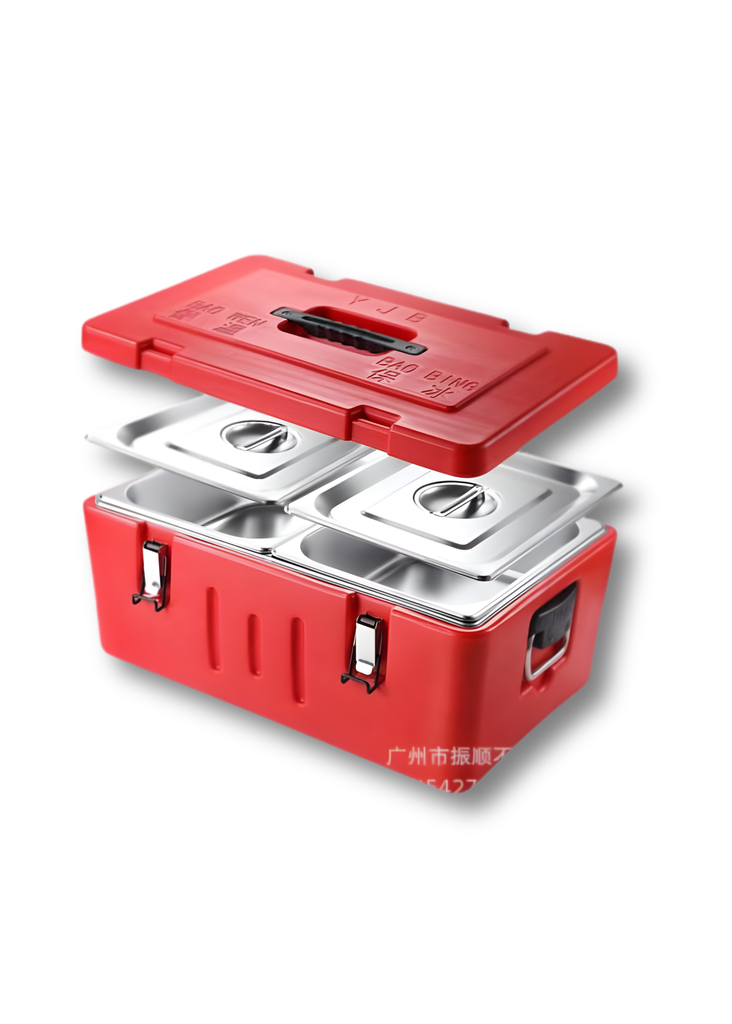 Thermal barrel 2 compartments 40L