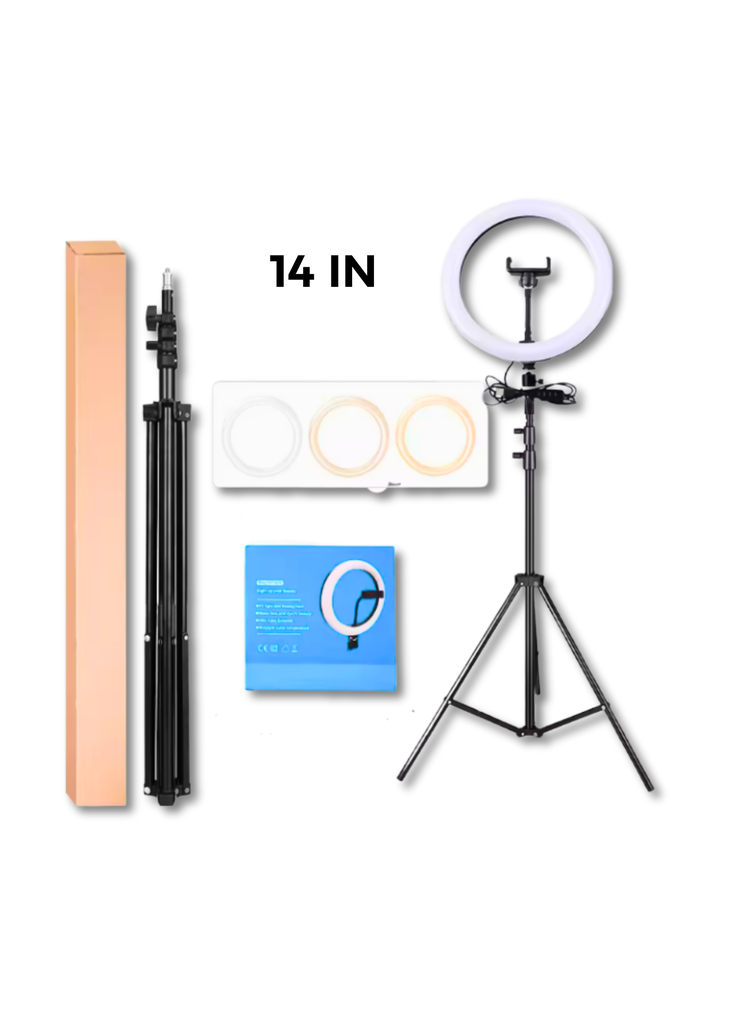 Ring Light 14 Inches With Stand and Remote 