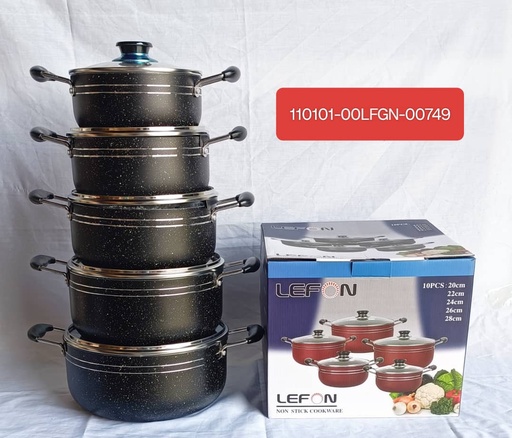 [LF-749] lefon cookware 10pcs