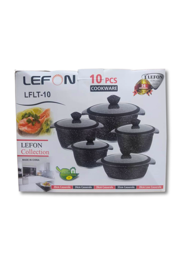 [GJXA-10] Lefon 10pcs cookware -745