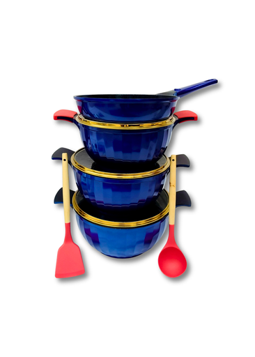 [LFR-11] Roman 11pcs cookware -739