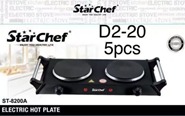 Electric hot plate 2000w, 53.5*24.5x7cm, Euro plug 