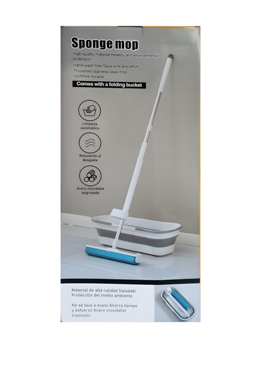 [Mop3] Mop Sponge mop with basket 2