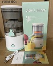 Citrus juicer 23.5*11cm,220v, 600ml, 7.4v，800mA*2 